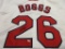 Wade Boggs of the Boston Red Sox signed autographed baseball jersey PAAS COA 210