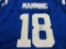 Peyton Manning of the Indinapolis Colts signed autographed football jersey PAAS COA 966