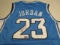 Michael Jordan of the North Carolina signed autographed basketball jersey ERA COA 858