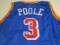 Jordan Poole of the Golden State Warriors signed autographed basketball jersey PAAS COA 515