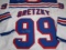 Wayne Gretzky of the NY Rangers signed autographed hockey jersey PAAS COA 990
