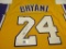 Kobe Bryant of the LA Lakers signed autographed basketball jersey ERA COA 621