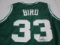 Larry Bird of the Boston Celtics signed autographed basketball jersey PAAS COA 424