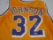Magic Johnson of the LA Lakers signed autographed basketball jersey ERA COA 008
