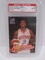Allen Iverson 76ers 1996-97 Fleer Ultra ROOKIE #82 graded PAAS NM-MT 8