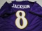 Lamar Jackson of the Baltimore Ravens signed autographed football jersey PAAS COA 349