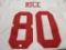 Jerry Rice of the San Francisco 49ers signed autographed football jersey PAAS COA 798