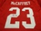 Christian McCaffrey of the San Francisco 49ers signed autographed football jersey PAAS COA 980