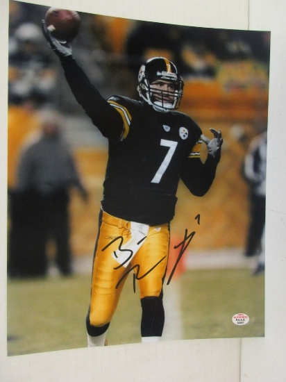 Ben Roethlisberger of the Pittsburgh Steelers signed autographed 8x10 photo PAAS COA 597