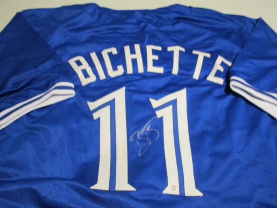 Bo Bichette of the Toronto Blue Jays signed autographed baseball jersey PAAS COA 263