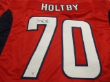 Braden Holtby of the Washington Capitals signed autographed hockey jersey PAAS COA 232