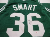 Marcus Smart of the Boston Celtics signed autographed basketball jersey PAAS COA 919