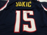 Nikola JokiÄ‡ of the Denver Nuggets signed autographed basketball jersey PAAS COA 730
