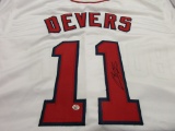 Rafael Devers of the Boston Red Sox signed autographed baseball jersey PAAS COA 154