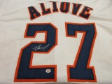 Jose Altuve of the Houston Astros signed autographed baseball jersey PAAS COA 753