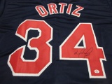 David Ortiz of the Boston Red Sox signed autographed baseball jersey PAAS COA 903