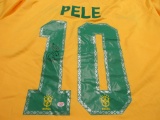 Pele signed autographed soccer jersey PAAS COA 570
