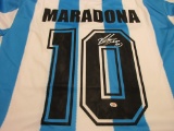 Diego Maradona signed autographed soccer jersey PAAS COA 779
