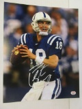 Peyton Manning of the Indianapolis Colts signed autographed 8x10 photo PAAS COA 536