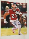 Christian McCaffrey of the San Francisco 49ers signed autographed 8x10 photo PAAS COA 623