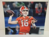 Trevor Lawrence of the Clemson Tigers signed autographed 8x10 photo PAAS COA 717