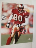 Jerry Rice of the San Francisco 49ers signed autographed 8x10 photo PAAS COA 645