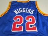 Andrew Wiggins of the Golden State Warriors signed autographed basketball jersey PAAS COA 047