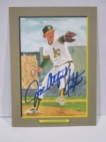 Jim Catfish Hunter of the Oakland A's signed autographed 1990 Perez Steele Postcard 2532/5000