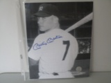 Mickey Mantle of the NY Yankees signed autographed 8x10 photo GFA COA