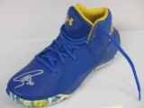 Stephen Curry of the Golden State Warriors signed autographed basketball shoe PAAS LOA 255