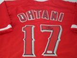 Shohei Ohtani of the LA Angels signed autographed baseball jersey ERA COA 515