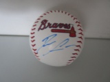 Ronald Acuna Jr of the Atlanta Braves signed autographed logo baseball PAAS COA 565