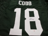 Randall Cobb of the Green Bay Packers signed autographed football jersey PAAS COA 120