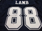 CeeDee Lamb of the Dallas Cowboys signed autographed football jersey PAAS COA 161