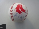 Rafael Devers of the Boston Red Sox signed autographed logo baseball PAAS COA 540