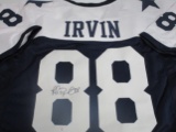 Michael Irvin of the Dallas Cowboys signed autographed football jersey PAAS COA 662