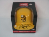 Fernando Tatis Jr of the SD Padres signed autographed mini baseball helmet PAAS COA 710