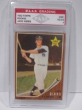 Jake Gibbs Yankees 1962 Topps #281 graded PAAS VG-EX 4