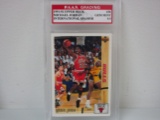Michael Jordan Bulls 1991-92 UD International Spanish #38 graded PAAS Gem Mint 9.5