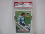 Barry Sanders Lions 1989 Topps Traded ROOKIE #83T graded PAAS Mint 9