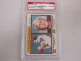 Roger Staubach Terry Bradshaw 1979 Topps Passing Leaders #1 graded PAAS NM-MT 8