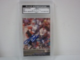 Troy Aikman of the Dallas Cowboys signed autographed slabbed football card PAAS Authentic 560