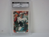 Dan Marino of the Miami Dolphins signed autographed slabbed football card PAAS Authentic 576
