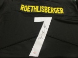 Ben Roethlisberger of the Pittsburgh Steelers signed autographed football jersey PAAS COA 003