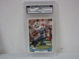 Barry Sanders of the Detroit Lions signed autographed slabbed football card PAAS Authentic 596