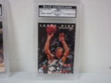 Larry Bird of the Boston Celtics signed autographed slabbed basketball card PAAS Authentic 559