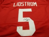 Nicklas Lidstrom of the Detroit Red Wings signed autographed hockey jersey PAAS COA 842