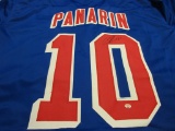 Artemi Panarin of the NY Rangers signed autographed hockey jersey PAAS COA 969