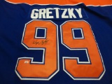 Wayne Gretzky of the Edmonton Oilers signed autographed hockey jersey PAAS COA 920