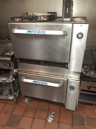 Imperial Double Oven on Casters